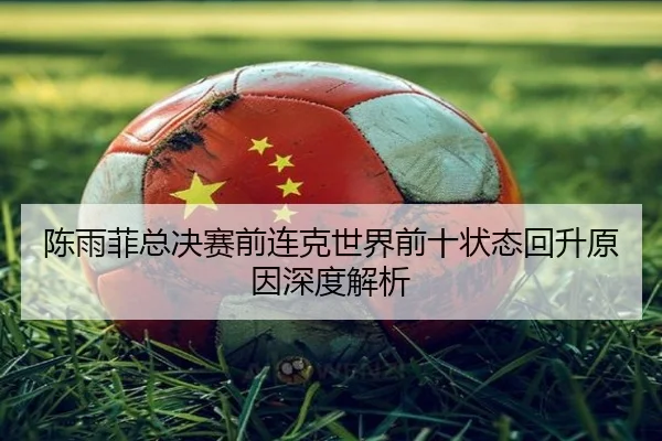 陈雨菲总决赛前连克世界前十状态回升原因深度解析